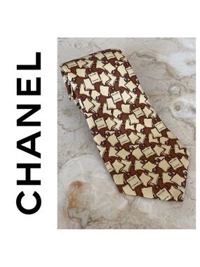 Chanel 100% Silk Tie